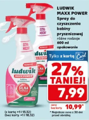 Spray do czyszczenia kabiny prysznicowej różne rodzaje 600ml promocja w Kaufland