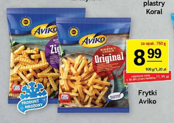 Frytki Zig Zag Aviko promocja w Gram Market