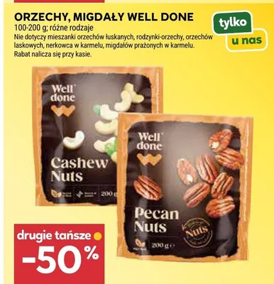 Orzechy, migdały promocja w Stokrotka