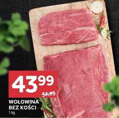 Wołowina bez kości promocja w Stokrotka