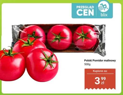 Pomidor malinowy polski promocja w Dino