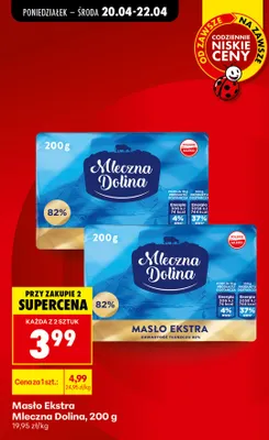 Masło ekstra K-classic promocja w Biedronka