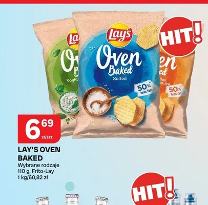 Chipsy Lay's Oven Baked promocja w Chorten