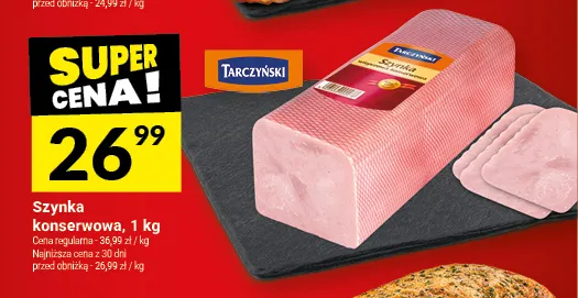 Szynka konserwowa Tarczyński promocja w Twój Market