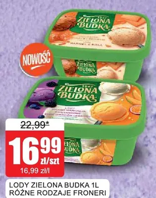 Lody Zielona Budka promocja w Bingo