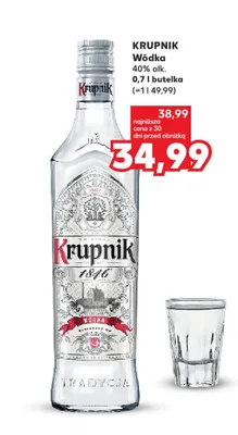 Wódka Krupnik 40% promocja w Kaufland