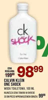 Woda toaletowa One Shock promocja w Drogerie Natura