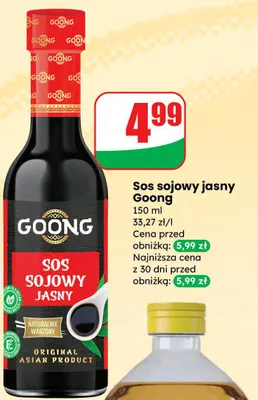 Sos sojowy jasny promocja w Dino