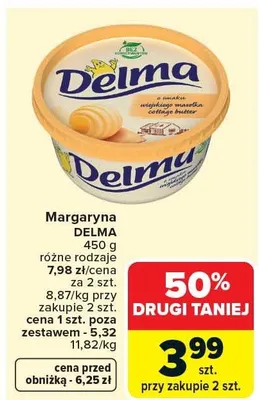Margaryna promocja w Carrefour