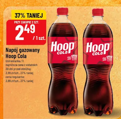 Napój gazowany Hoop Cola promocja w POLOmarket