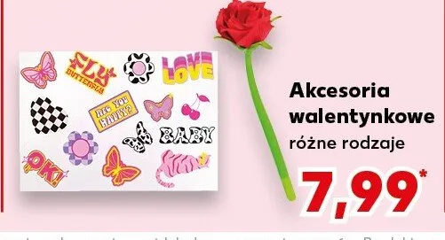 Akcesoria walentynkowe różne rodzaje promocja w Kaufland