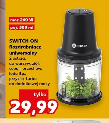 Rozdrabniacz uniwersalny Switch On promocja w Kaufland