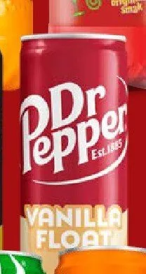 Napój gazowany Dr Pepper Vanilla Float promocja w Lidl