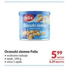 Orzeszki ziemne Felix promocja w Makro