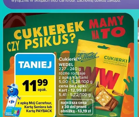 Cukierki promocja w Carrefour