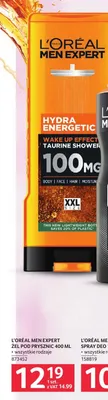 Żel pod prysznic L'ORÉAL MEN EXPERT ŻEL POD PRYSZNIC 400 ML promocja w Selgros