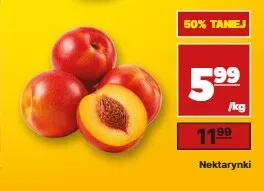 Nektarynki promocja w API Market
