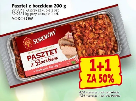 Pasztet z boczkiem promocja w Prim Market