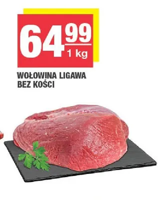 Wołowina ligawa bez kości promocja w SPAR