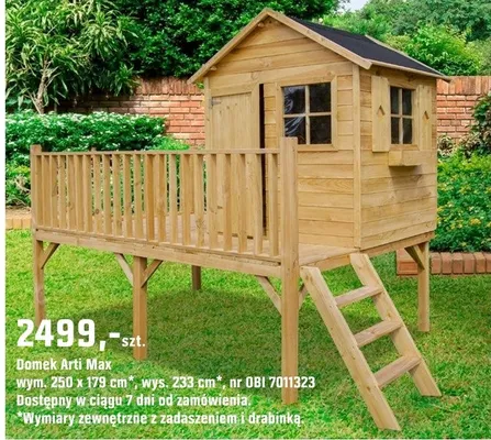 Domek Arti Max promocja w OBI