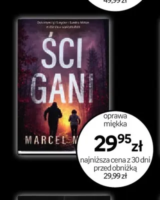 Książka Ścigani Marcel Moss oprawa miękka promocja w Empik