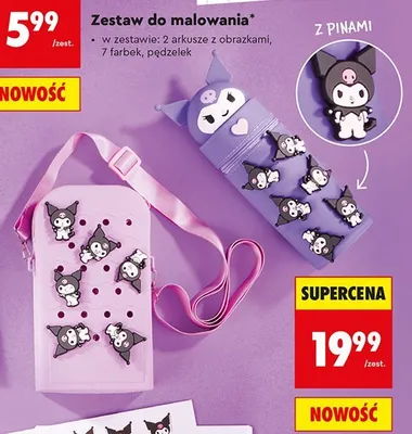 Piórnik tuba St. Majewski Kuromi promocja w Biedronka
