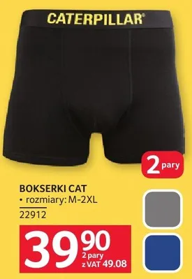 Bokserki CAT Caterpillar promocja w Selgros