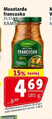 Musztarda francuska Kamis promocja w Prim Market