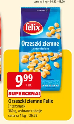 Orzeszki ziemne Felix promocja w Leclerc