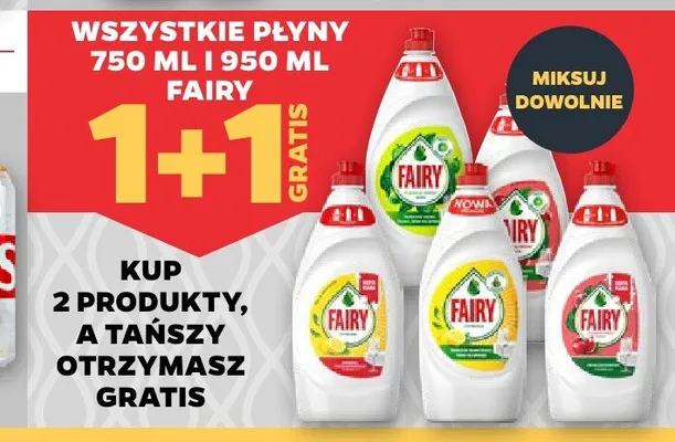 Płyn do naczyń Fairy Apple promocja w Netto
