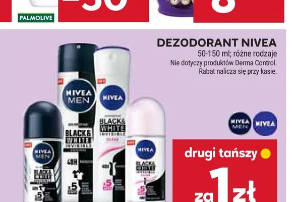 Dezodorant Nivea promocja w Stokrotka