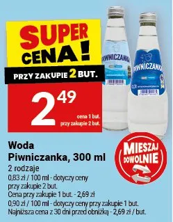 Woda Piwniczanka promocja w Twój Market