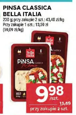 Pinsa Classica Bella Italia promocja w Stokrotka