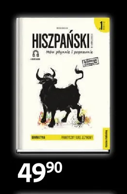 Książka Hiszpański Mów płynnie i poprawnie Preston Publishing promocja w Empik