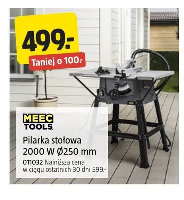 Pilarka stołowa MEEC TOOLS promocja w Jula