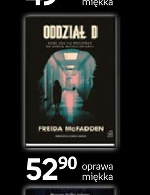 Książka Oddział D Freida McFadden oprawa miękka promocja w Empik