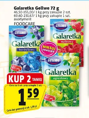 Galaretka agrestowa Gellwe promocja w Prim Market