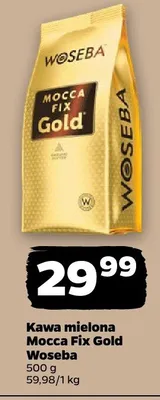 Kawa mielona Mocca Fix Gold Woseba promocja w Netto