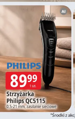 Strzyżarka Philips QC5115 promocja w Leclerc