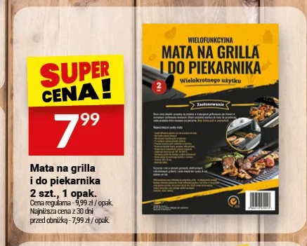 Mata na grilla i do piekarnika promocja w Twój Market