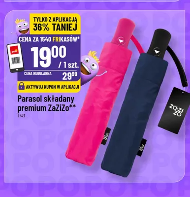 Parasol składany premium ZaZizo promocja w POLOmarket