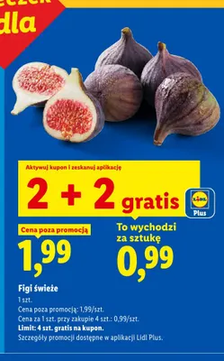 Figi świeże promocja w Lidl