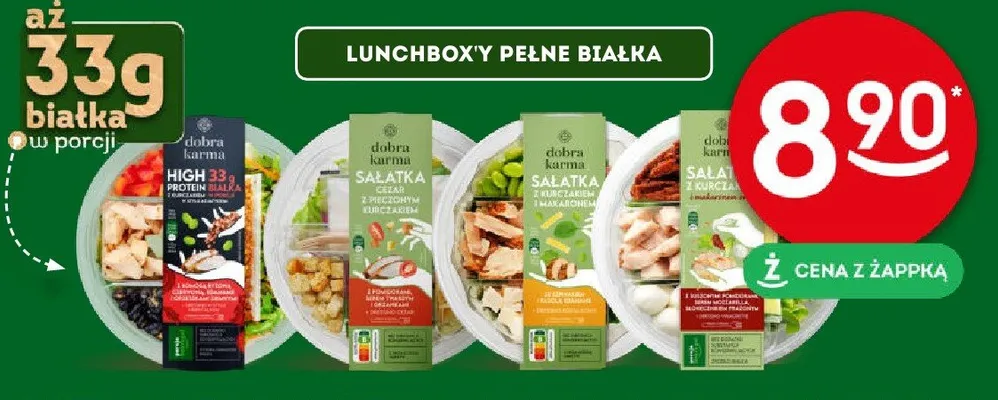 Lunchbox'y pełne białka promocja w Żabka