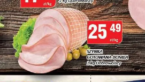 Szynka gotowana Bomba Dobrowolscy promocja w Chorten