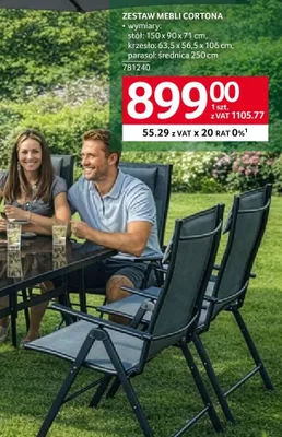 Zestaw mebli CORTONA promocja w Selgros