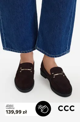 Loafersy Jenny promocja w CCC