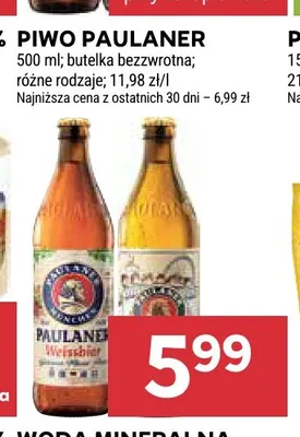 Piwo Paulaner promocja w Stokrotka