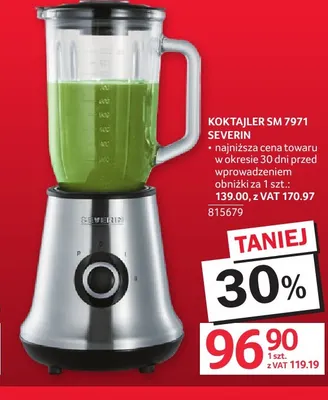 Koktajler Sm 7971 Severin promocja w Selgros