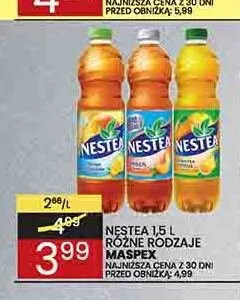 Herbata mrożona Nestea Peach promocja w Wafelek