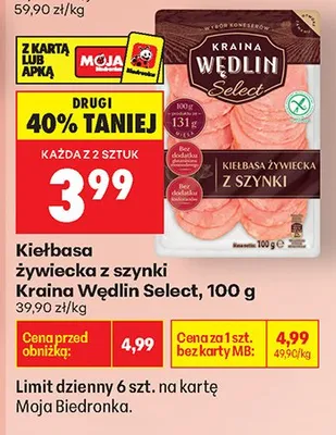 Kiełbasa promocja w Biedronka